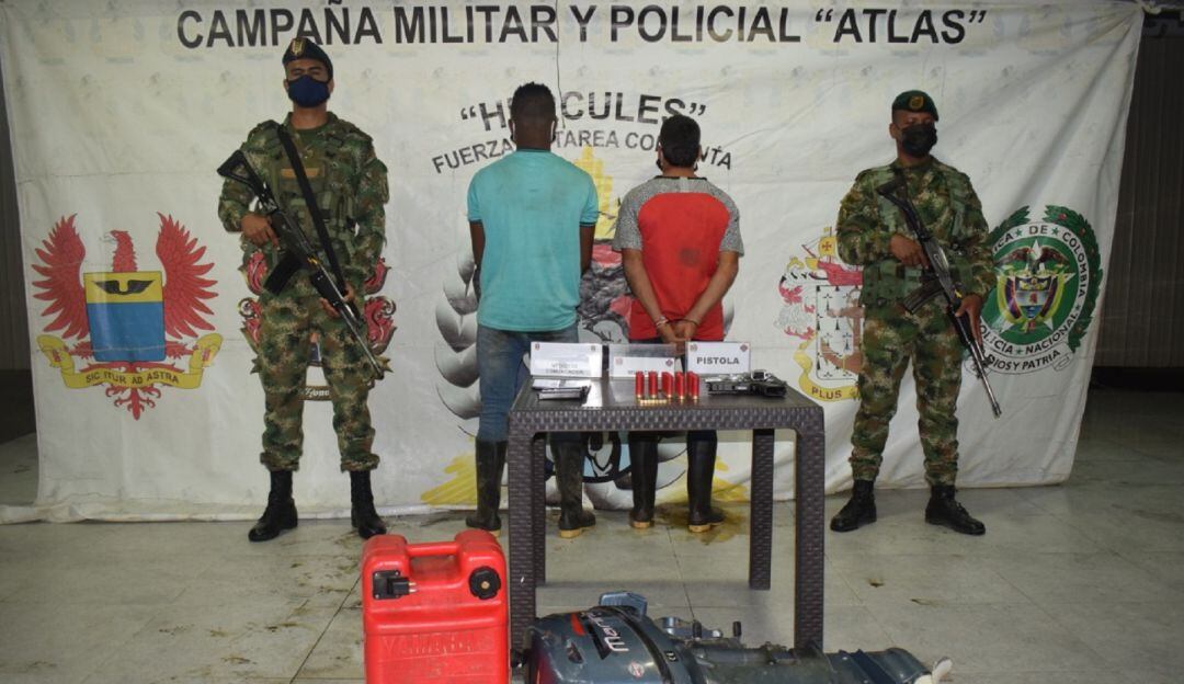 Los detenidos serían integrantes de las estructuras armadas "Los Contadores" y "Alfonso Cano".