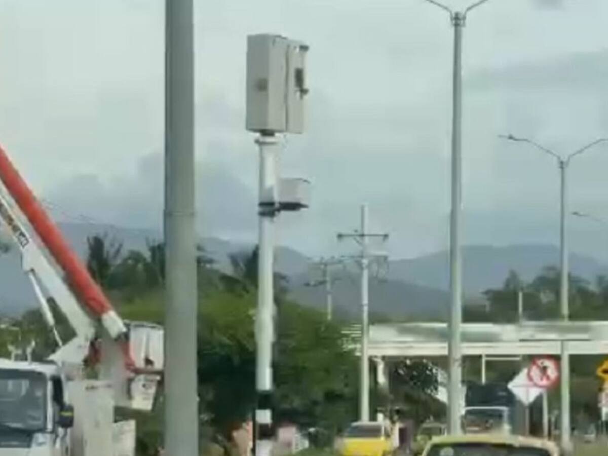 Se reactiva cámara de fotomulta en la autopista internacional