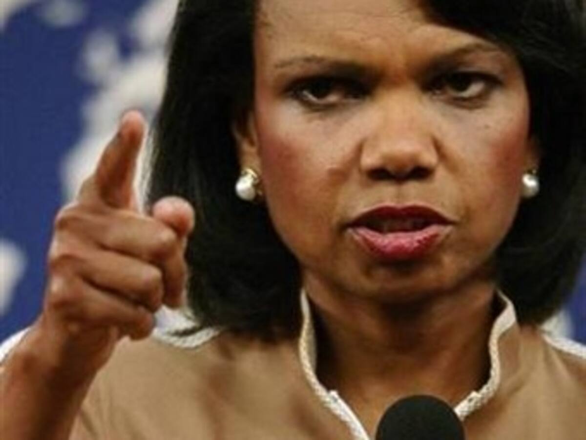 Rice pide a Pakistán una 'acción decidida y urgente' contra el terrorismo