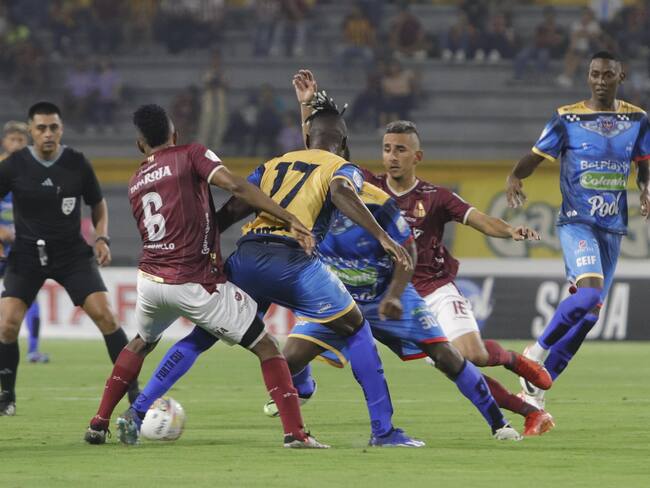 Duelo de Liga entre Fortaleza y Deportes Tolima / Colprensa