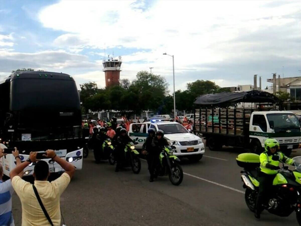 Así fue el gran recibimiento de los Cucuteños a la Selección Colombia