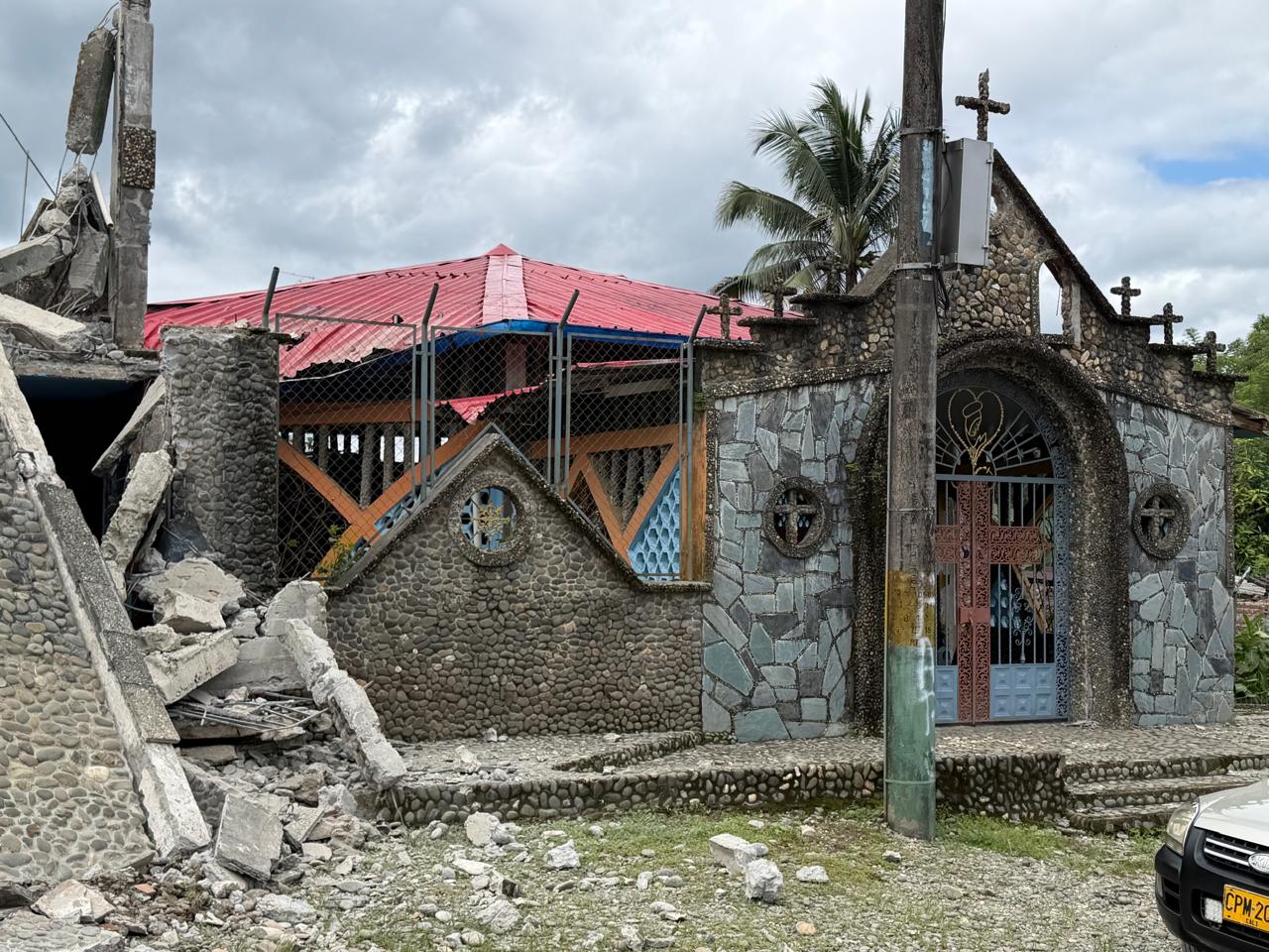 Bajo Calima, Zona rural de Buenaventura luego del terremoto del 10 de agosto del 2026 / Fotos: suministradas por la comunidad