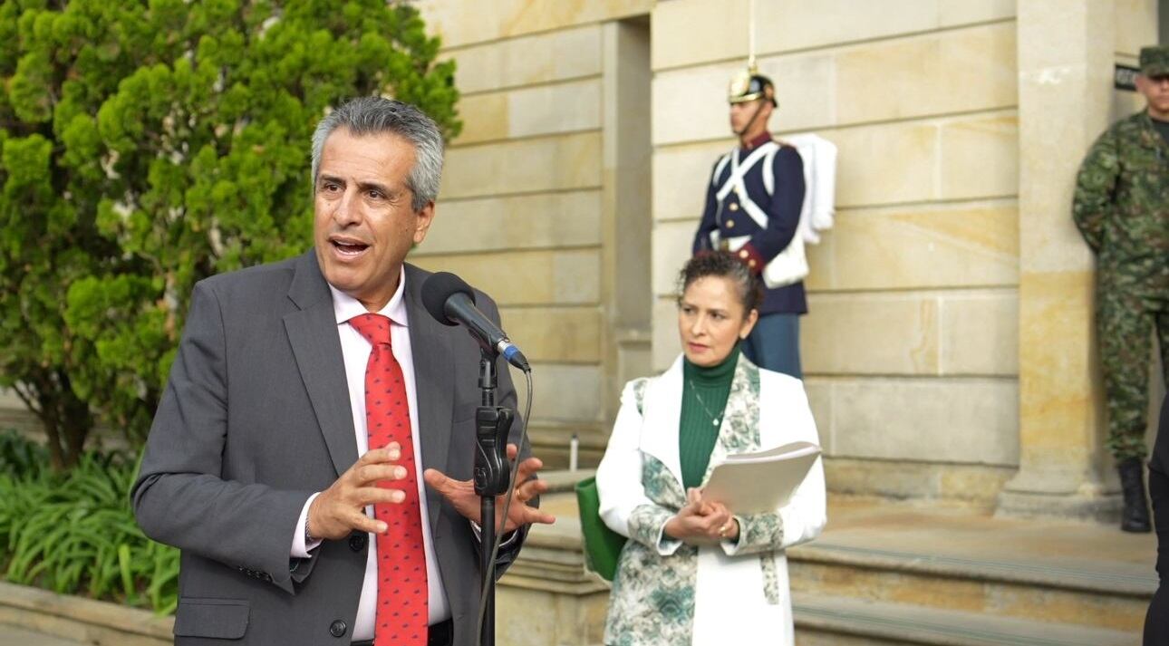 Ministro del Interior, Luis Fernando Velasco. Foto: Suministrada.