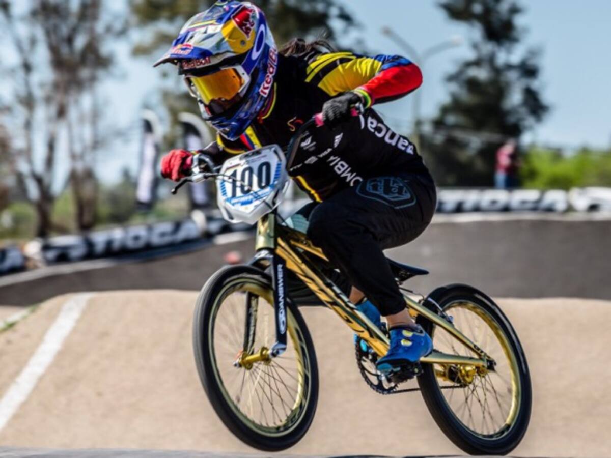 Mariana Pajón, medalla de oro en la quinta válida de la Copa Mundo de BMX