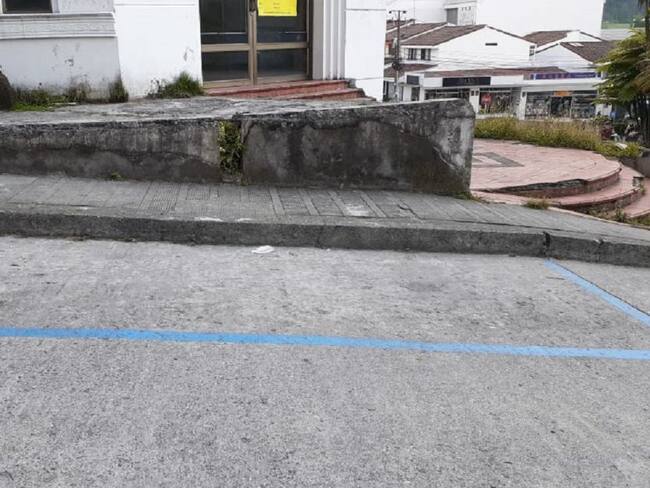 Zona azul en Manizales