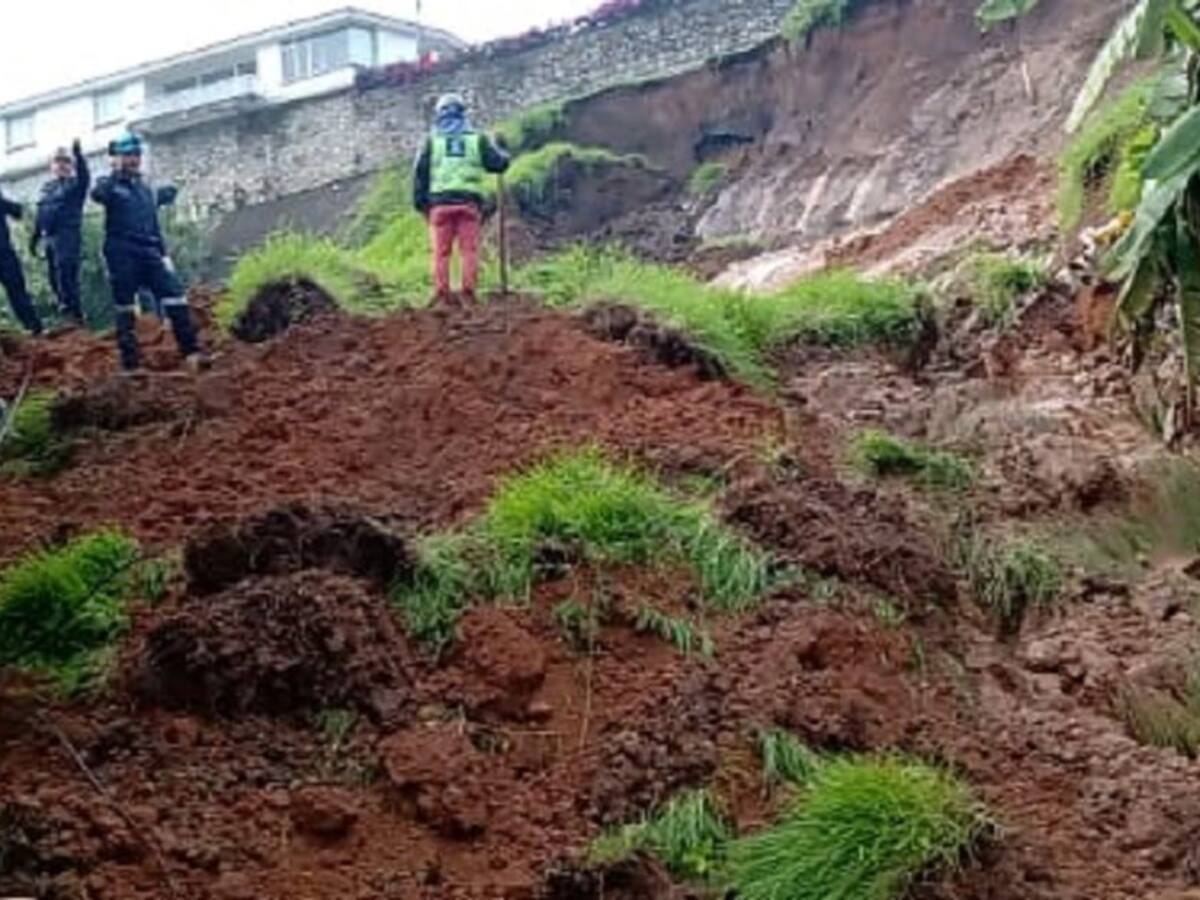 Empieza el muro de contención en barrio Centenario de Manizales