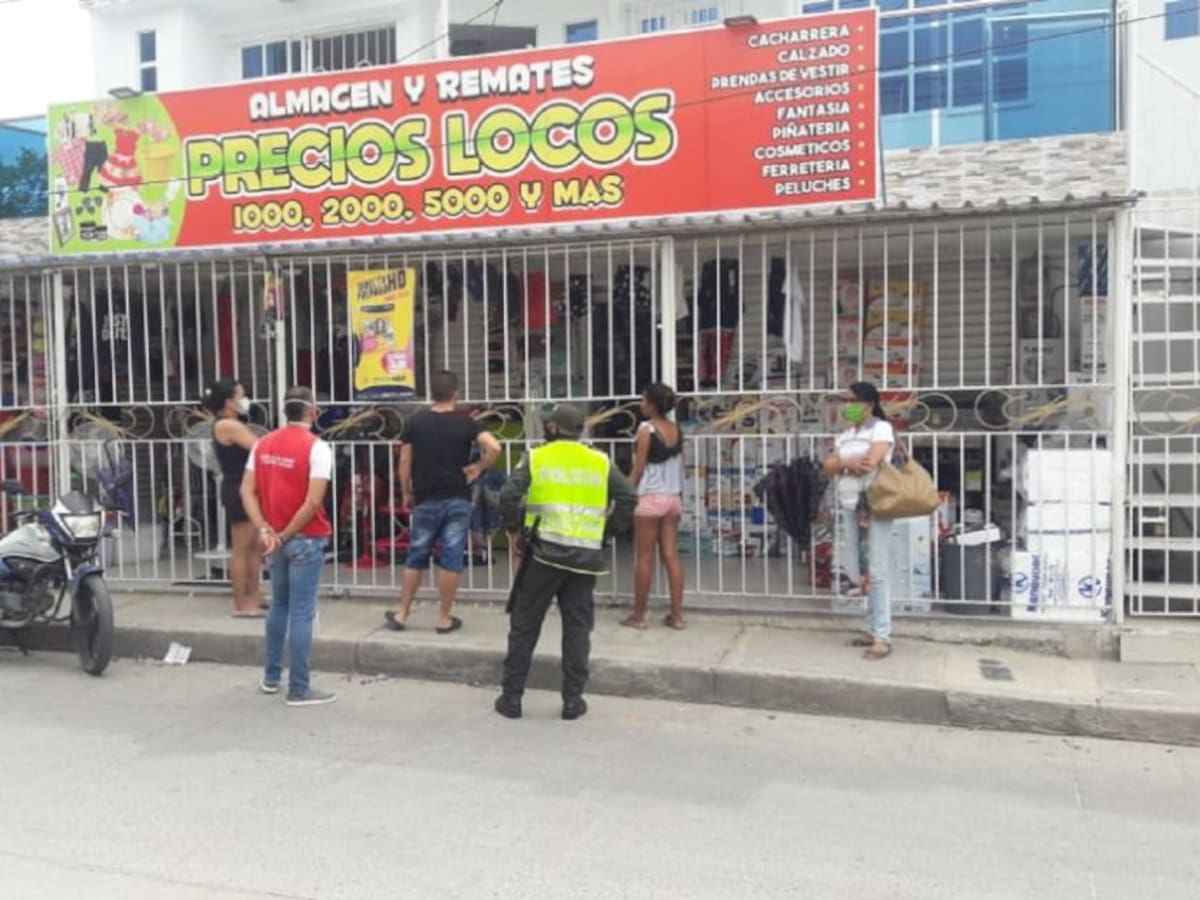 Por no cumplir horarios de cierre, cierran tres negocios en Cartagena