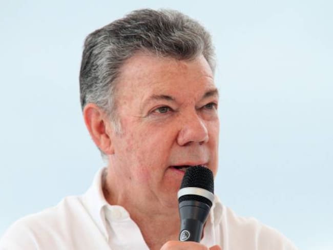 Presidente de Colombia Juan Manuel Santos. 