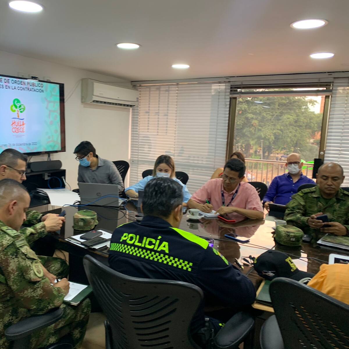 Se cumplió último consejo de seguridad del año en el Huila