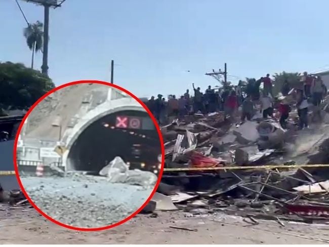 “Estamos atrapados con otros 15 carros”: oyente desde túnel vía Buenaventura-Cali tras terremoto