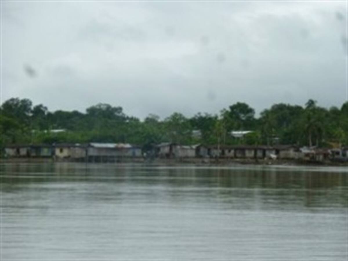 Las Farc mantienen bloqueado el tráfico por el Río Atrato