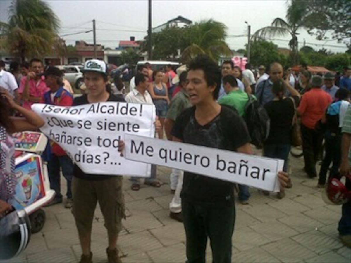 Regresan las protestas y bloqueos por el agua en Yopal