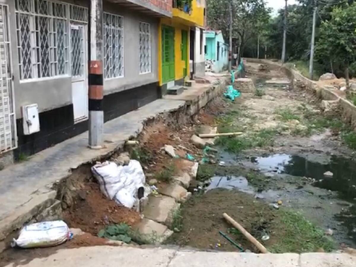 Problemas de alcantarillado en el sector de Protecho en Ibagué