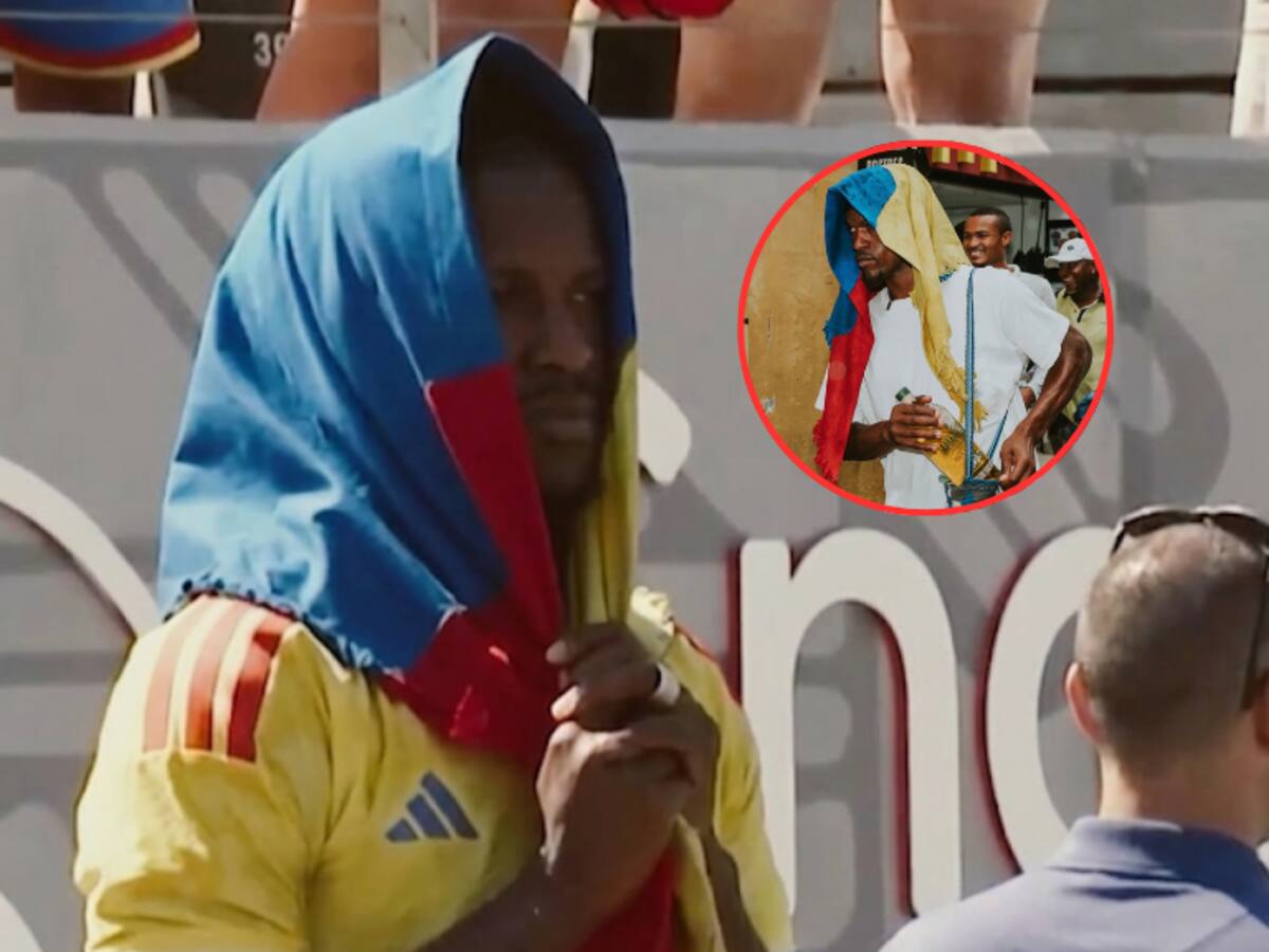 Estrella de la NBA, un hincha más de la Selección Colombia: imágenes dieron vuelta al mundo