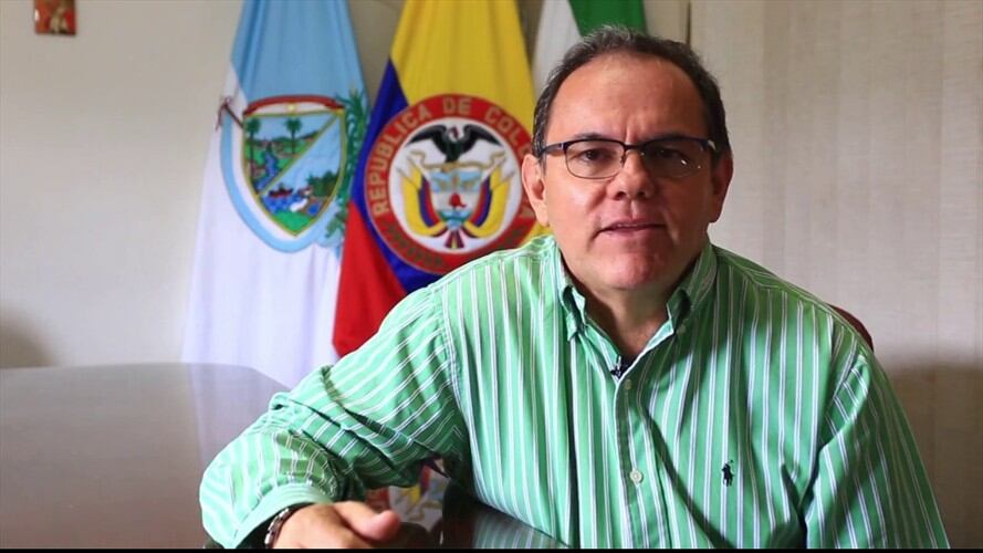 Brindan protección a alcalde de Versalles tras amenazas del Eln. Foto: Gobernación del Valle