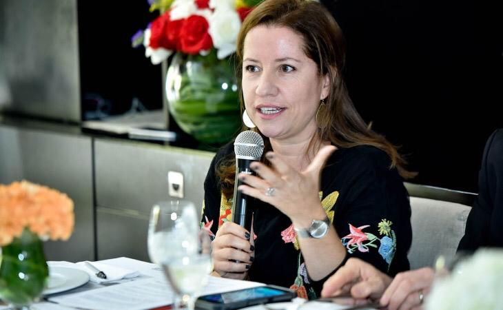 Paula Gaviria, designada como Relatora Especial sobre derechos humanos de desplazados internos por el Consejo de Derechos Humanos de la ONU.   (Foto: @MisionColUNOG)