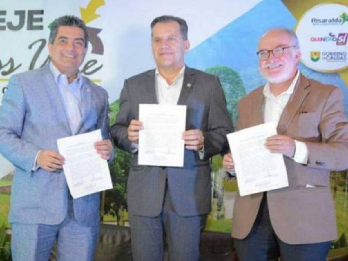 Hoy se firma la Región Administrativa de Planificación para el eje cafetero
