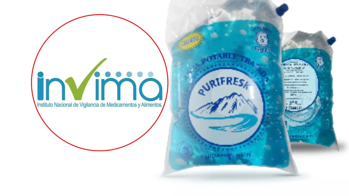 Invima alerta por comercialización de agua potable con registro sanitario vencido