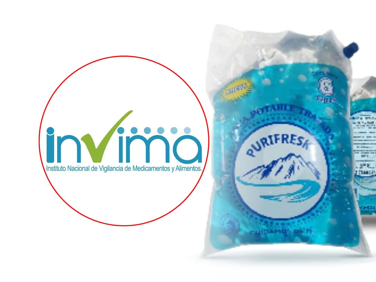 Invima alerta por comercialización de agua potable con registro sanitario vencido