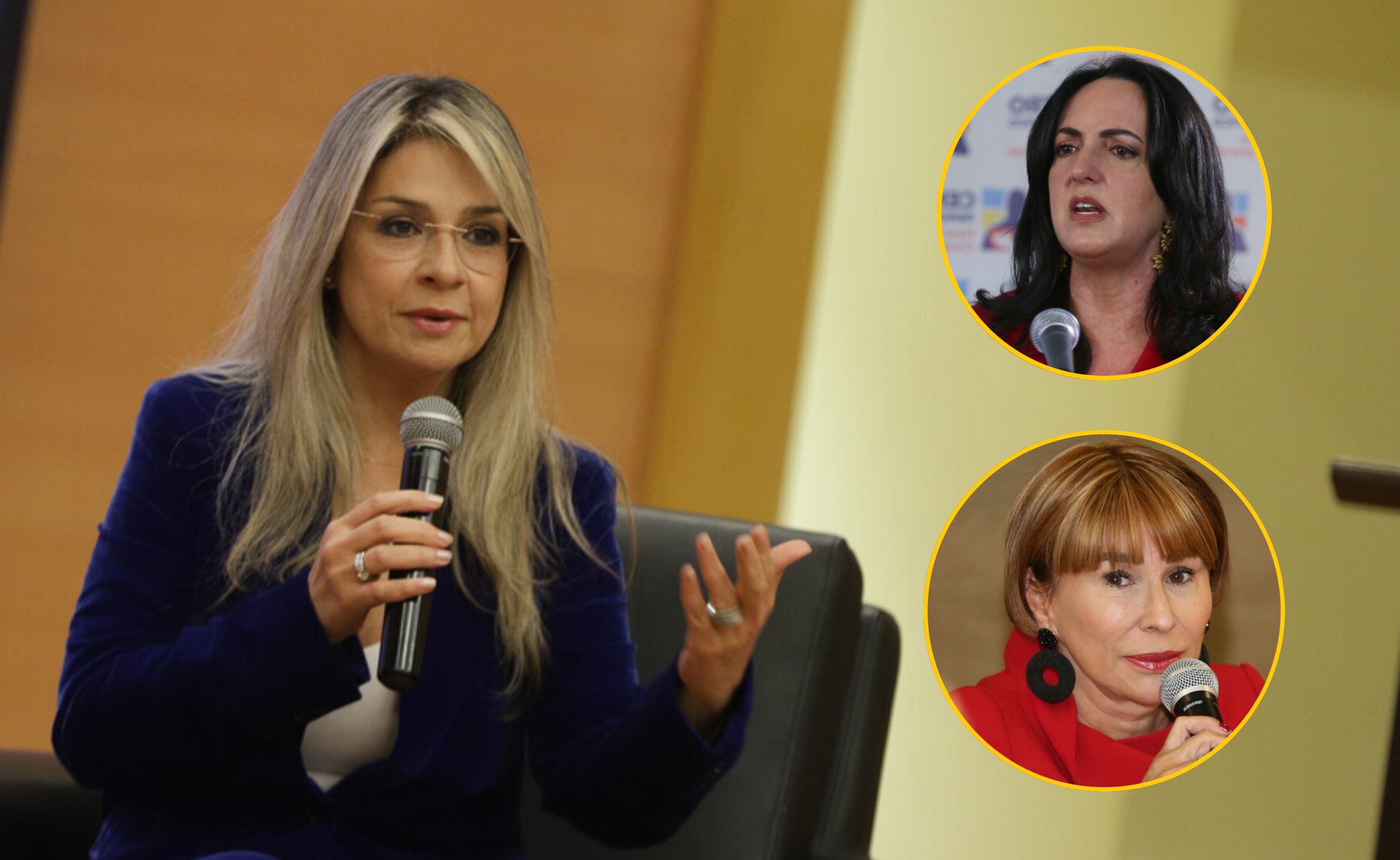 Vicky Dávila, Maria Fernanda Cabal y Alicia Arango. Fotos: Colprensa