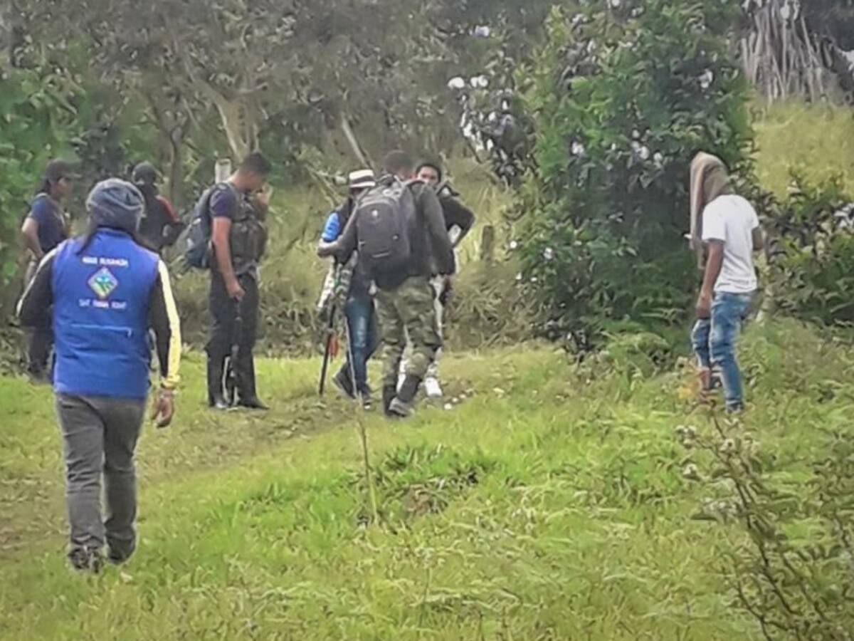 Denuncian que un grupo armado atacó a la Guardia Indígena en Caldono