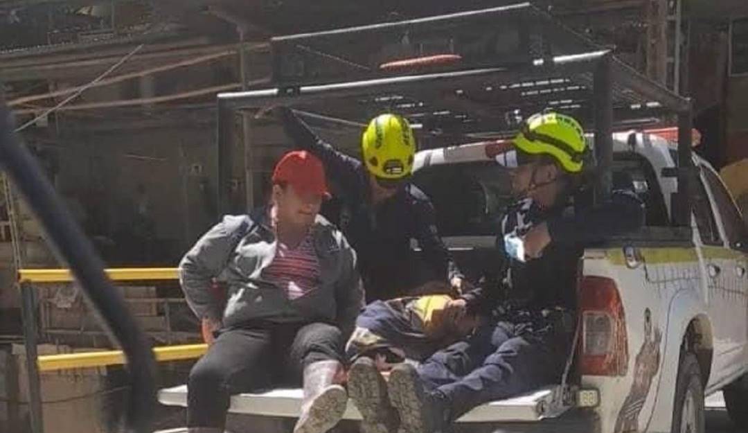 Crédito: Cuerpo de Bomberos del municipio de Marmato, Caldas.