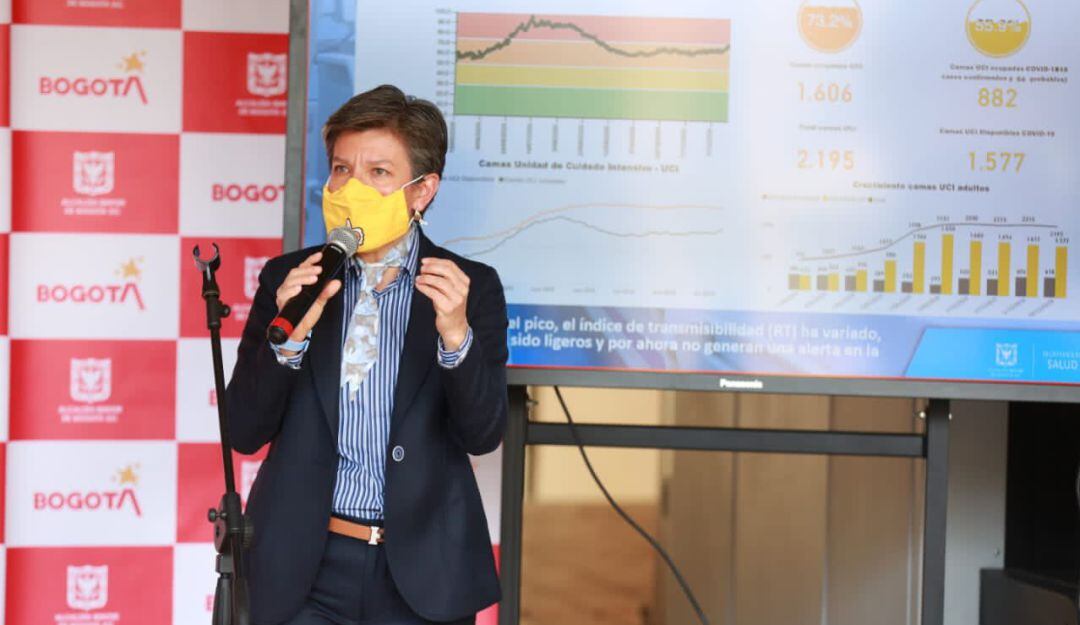 alcaldesa de Bogotá