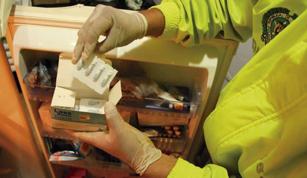 Incautación de medicamentos adulterados