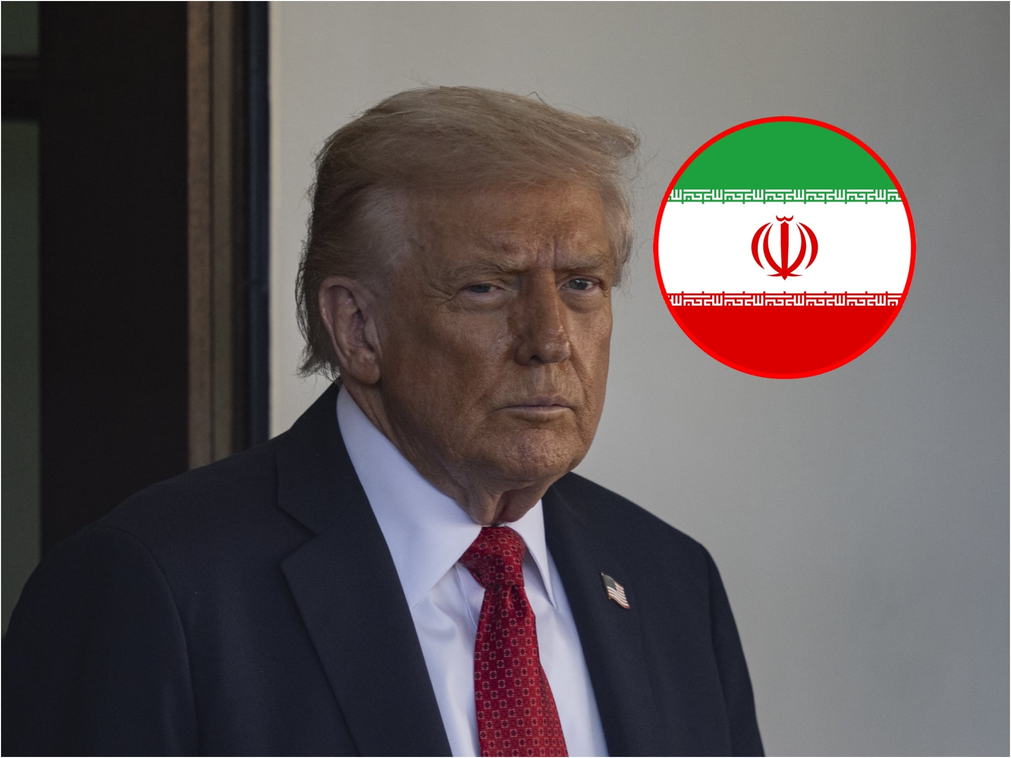 Trump insiste con desatar “el infierno” en Irán el martes si no reabre el estrecho de Ormuz. Foto: Getty Images.