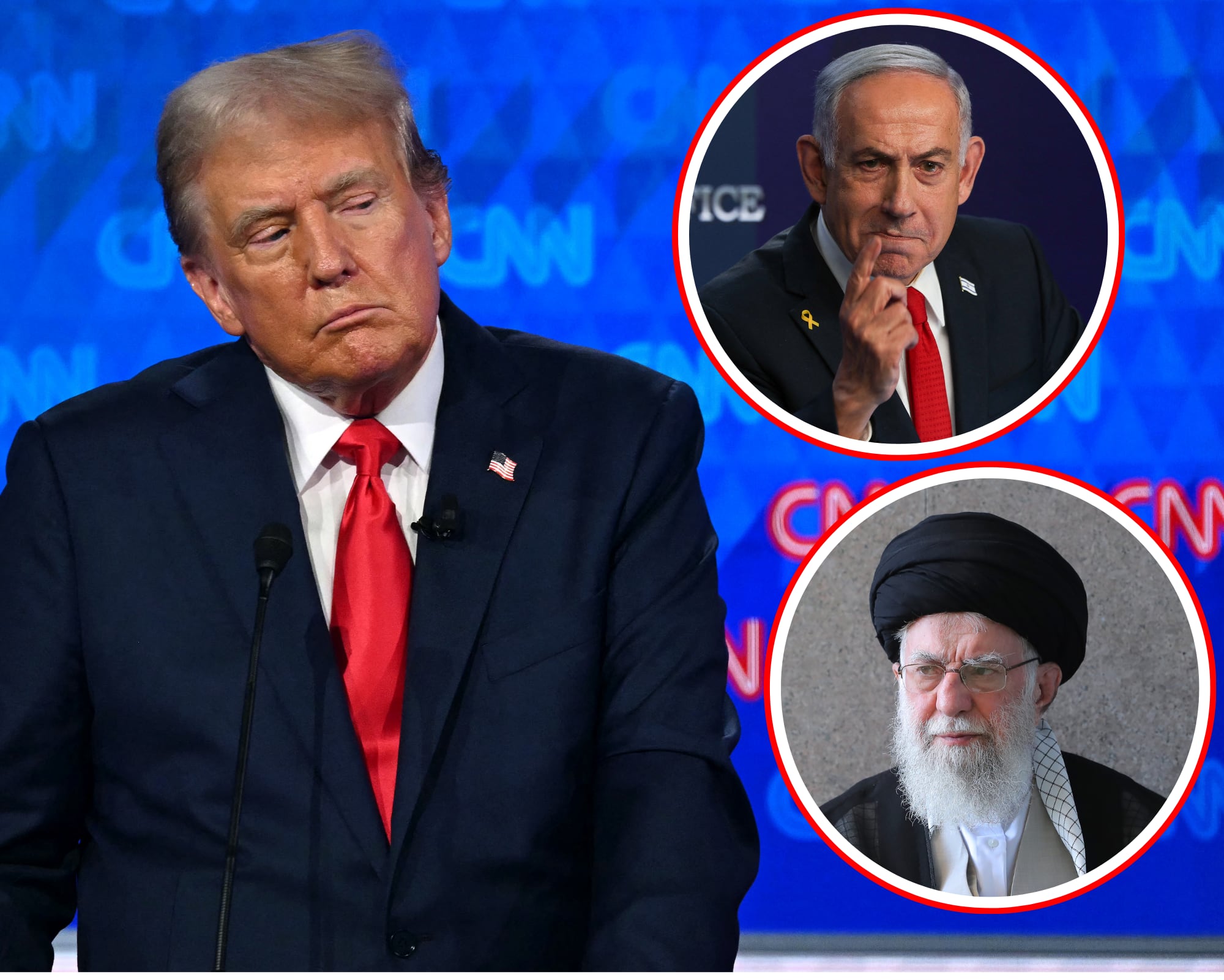 El presidente de Estados Unidos, Donald Trump, pidió la “rendición incondicional” de Irán aunque dice no tener la intención de matar a su líder supremo “por ahora”.
(Foto:   Caracol Radio / Getty)