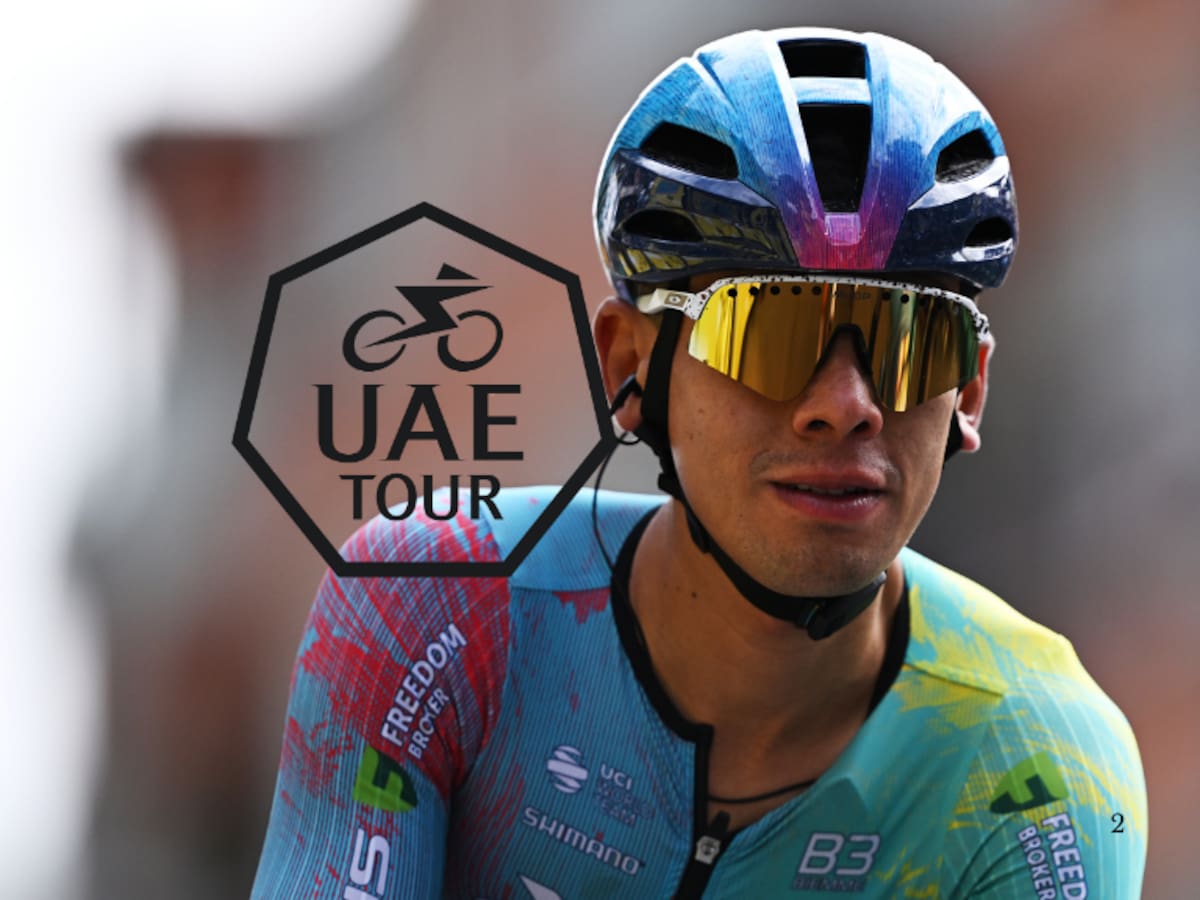 Harold Tejada sufrió la etapa reina del UAE Tour y salió del podio en la general: así quedó