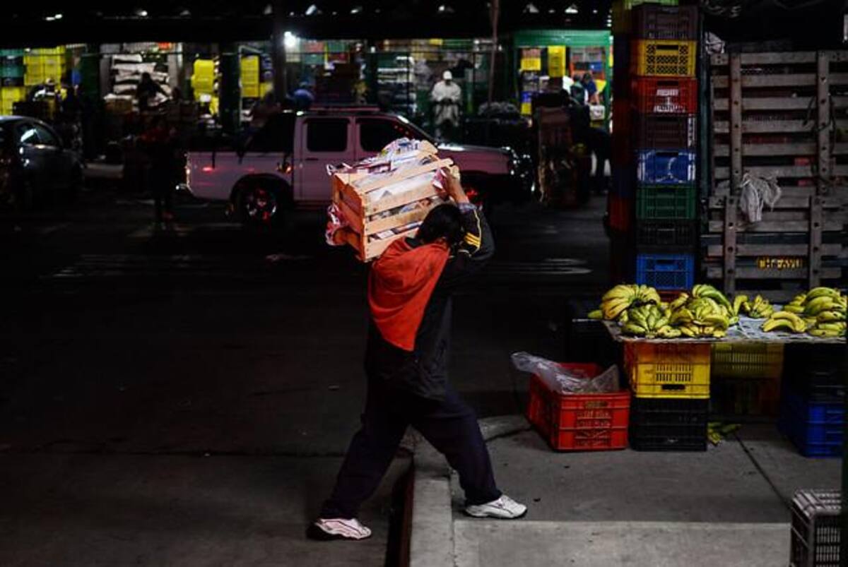 Tienen 42 años de historia, 1.381 accionistas y se inician las labores desde las 2:00 am. Cuenta con 57 bodegas, hay 6.500 comerciantes mayoristas y minoristas y se movilizan 12.400 toneladas diarias de alimentos.