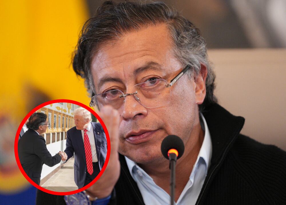 Presidente Gustavo Petro / Reunión entre Gustavo Petro y Donald Trump (imágenes de archivo)