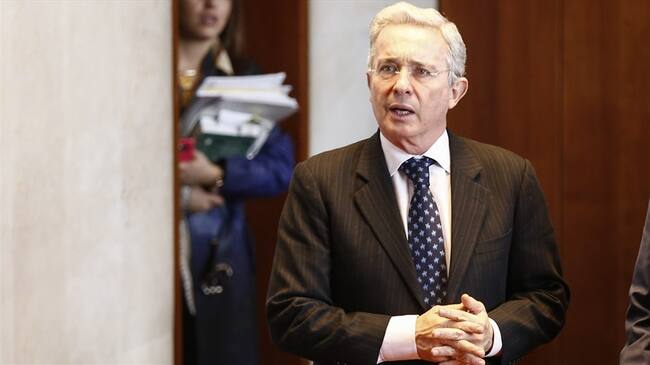 Álvaro Uribe Vélez . Foto: Colprensa - Juan Páez