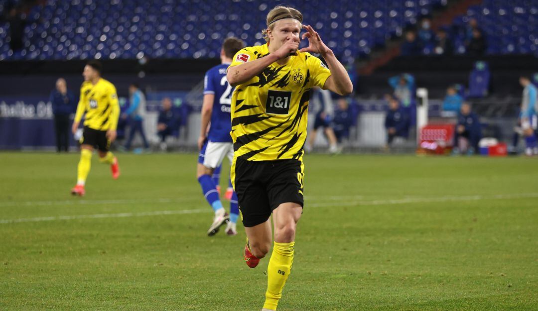 Erling Haaland, futbolista del Borussia Dortmund.
