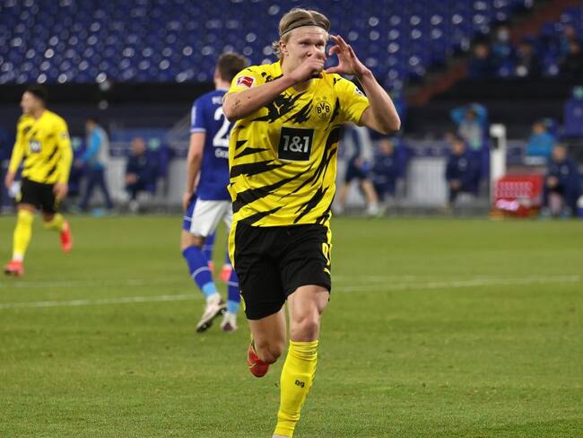 Erling Haaland, futbolista del Borussia Dortmund.