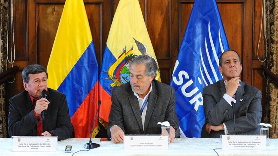 La delegación de paz del Eln, a través de un comunicado de prensa, dio a conocer las condiciones para acordar un cese de fuego bilateral con el Gobierno. Foto: Getty Images