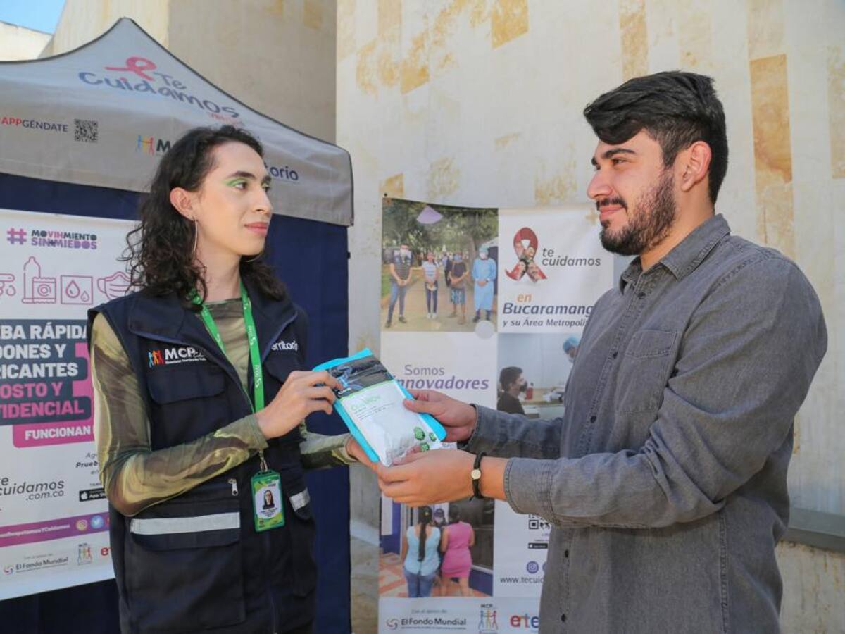 Ofrecerán pruebas rápidas de VIH en el parque Santander