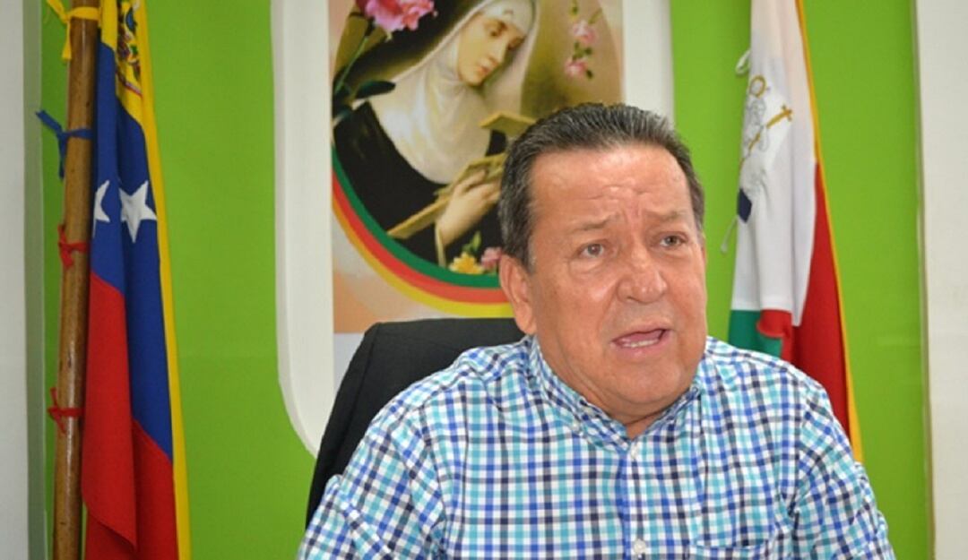 Gustavo Delgado, alcalde del municipio de San Cristóbal 
