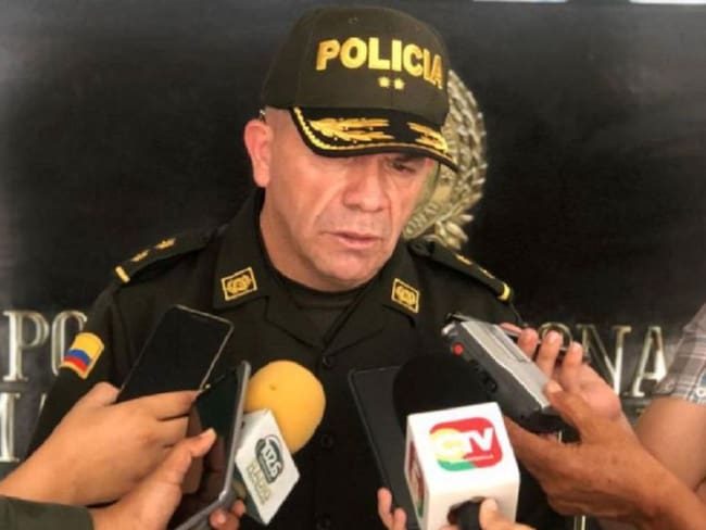 Comandante de la Policía de Barranquilla, Gral. Ricardo Alarcón