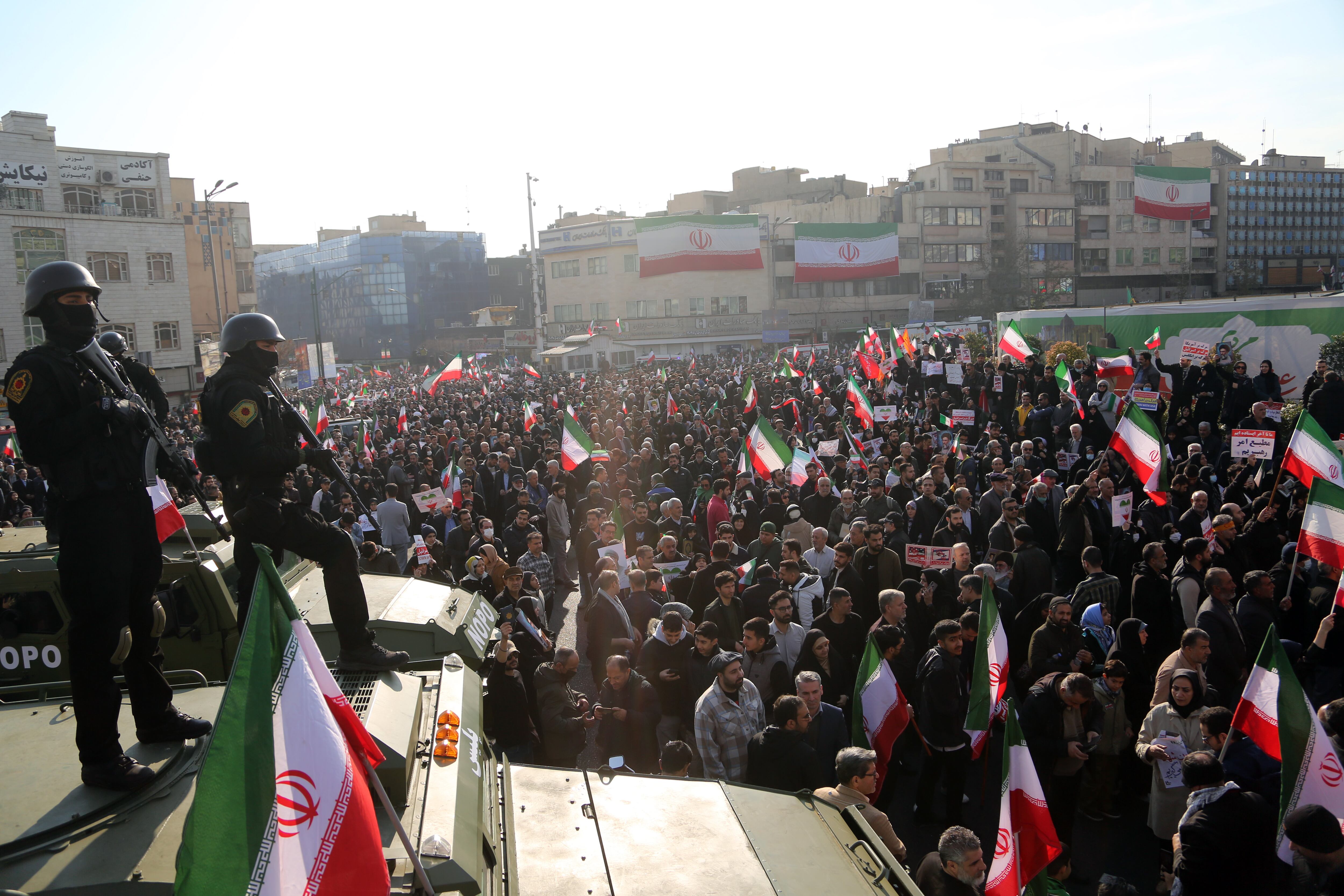 Protestas en Irán. Foto: Fatemeh Bahrami/Anadolu via Getty Images)