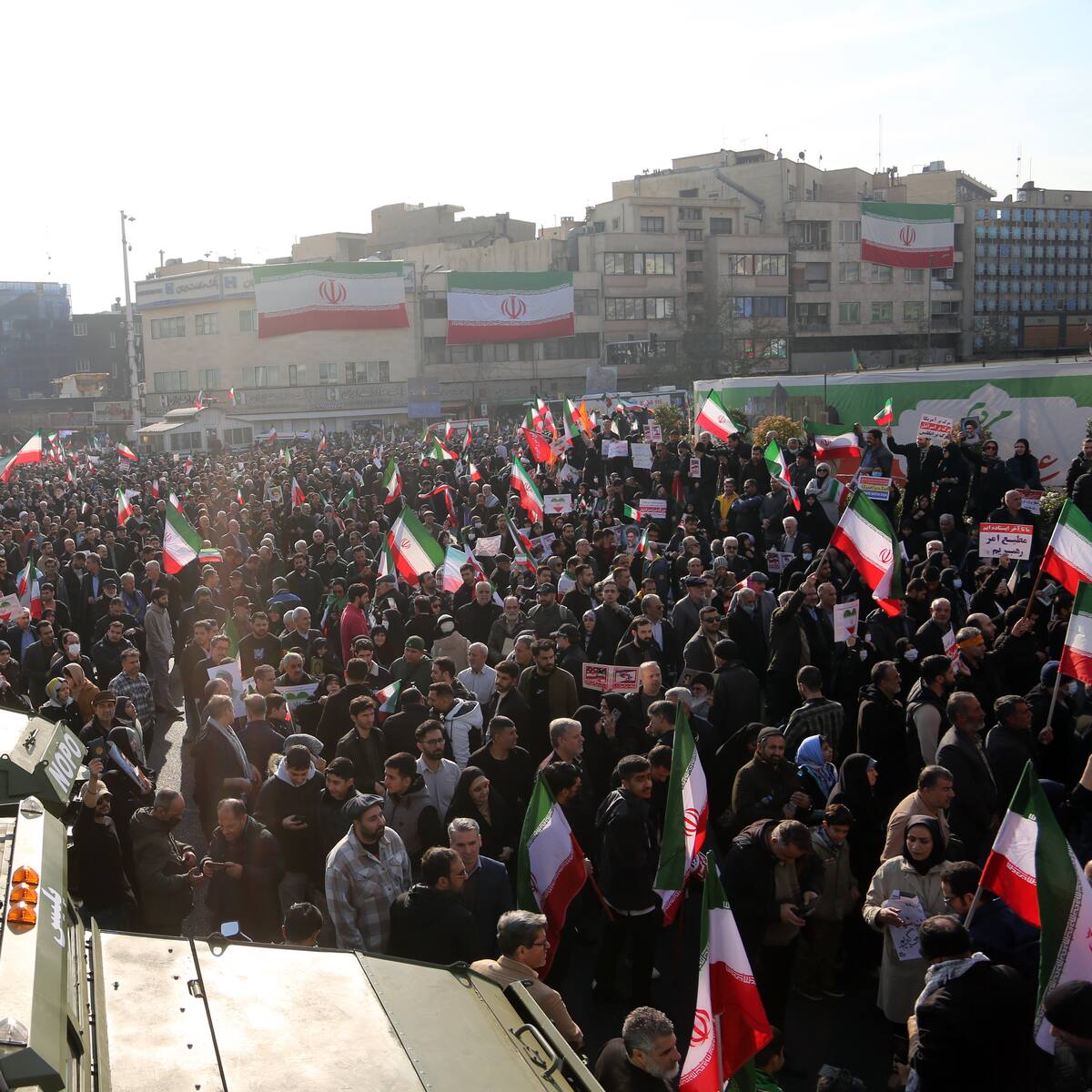 Al menos 3.428 muertos en Irán por represión de protestas, según oenegé