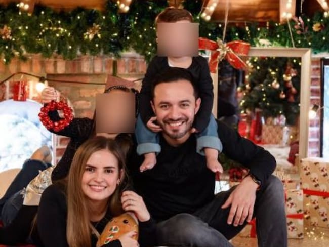 Diógenes Quintero y Diana Riveros. Foto: @diogenesqa en Instagram