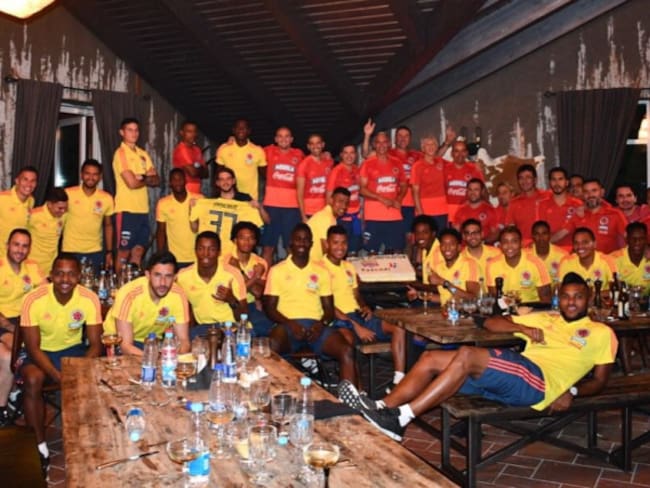 Colombia ya está en Samara, donde el jueves enfrentará a Senegal