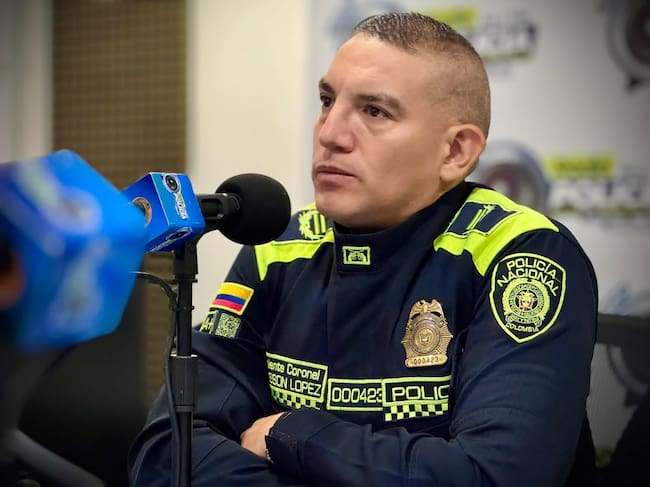 Coronel Jeyson Haird López Puerto nuevo comandante de la Policía Metropolitana de Santa Marta/ Cortesía