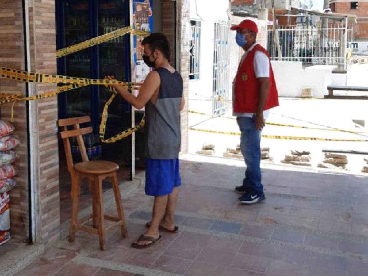 En Cartagena cierran 7 tiendas de El Pozón por incumplir medidas sanitarias