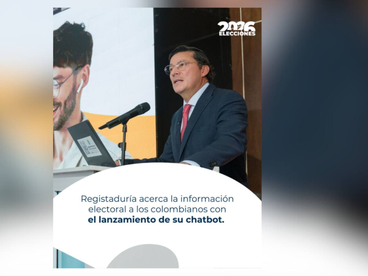 Registaduría acerca la información electoral a los colombianos con el lanzamiento de su chatbot