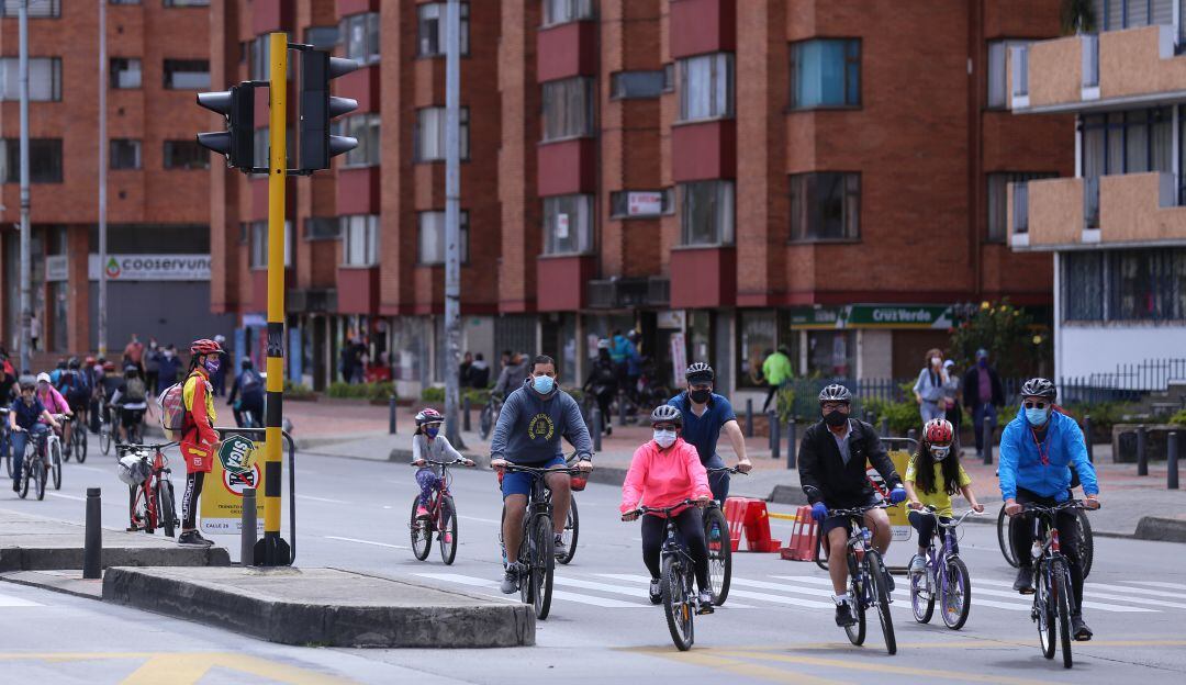 Ciclovía en Bogotá