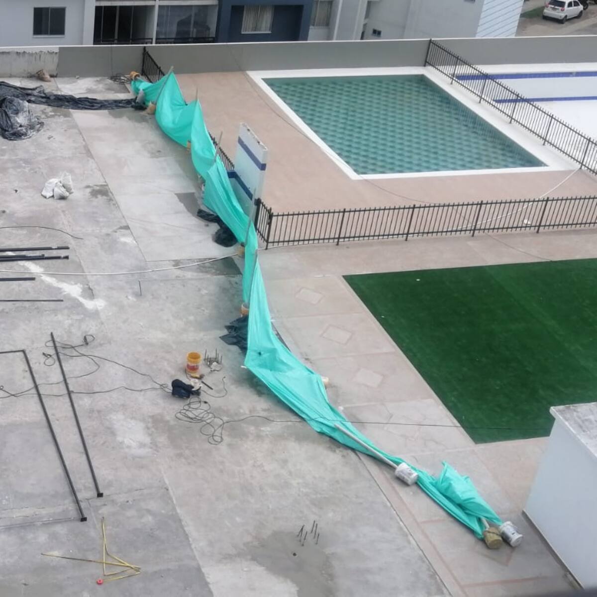 En Armenia, vecinos de Torres de Orense exigen a constructora entregar zonas recreativas pendientes