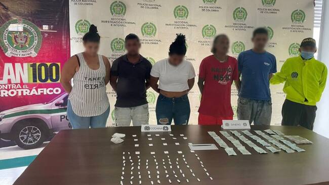 En 10 allanamientos simultáneos fueron capturados cinco integrantes de esta banda, entre ellos, su cabecilla, alias ´Yuli´.